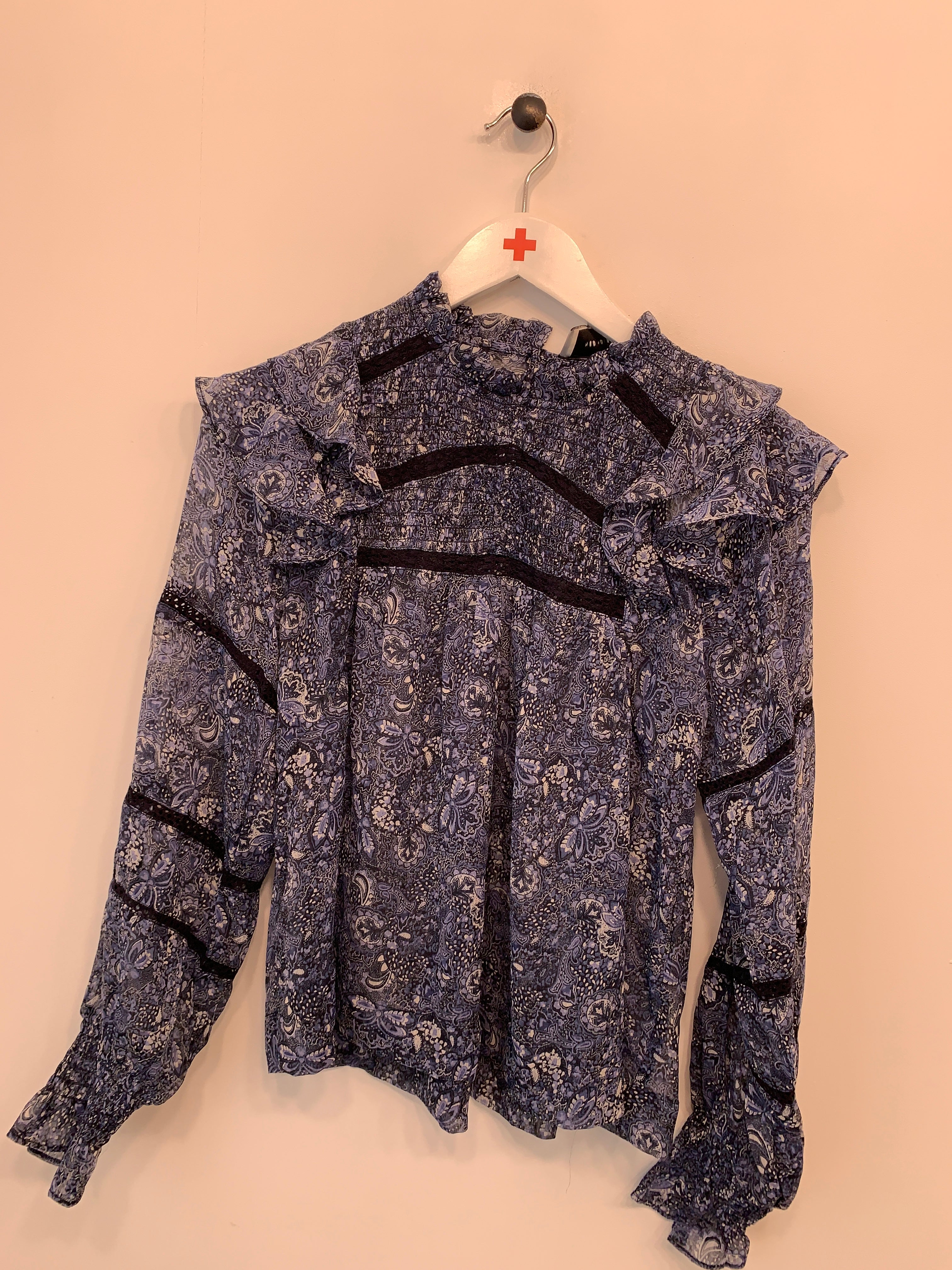 Neo Noir Bluse